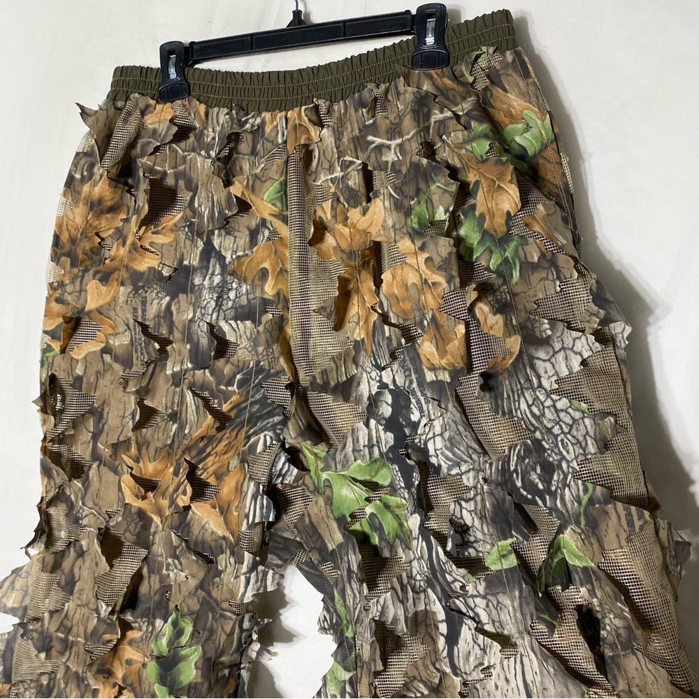 Green Trail Hard Woods Camouflage Leafy Suit Gillie Suit Camo Suit L/XL - Picture 12 of 16